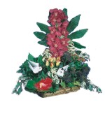 �zel ve etkilemek isteyenler i�in 1 dal kesme orkide �i�e�i ve k�r �i�ekleri sepeti